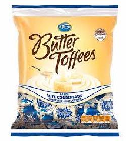 Bala Butter Toffees Leite Condensado 600g