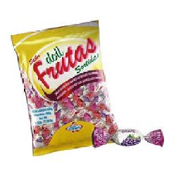 Bala Doll Frutas Sortidas 600g