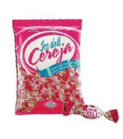 Bala Doll Ice Cereja Gelada 600g