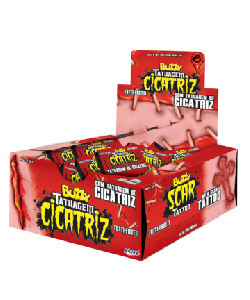 Buzzy Cicatriz Tutti-Frutti (C/ 100UN)