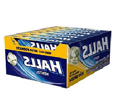 Halls Menthol Azul (C/12 UN)