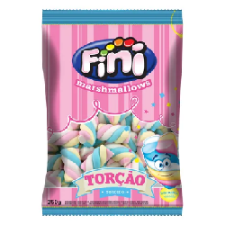 Marshmallow Torção Colorida 250g