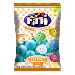 Marshmallow Vulcão Azul 250g