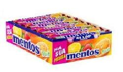 Mini Mentos Frutas (C/ 16UN)