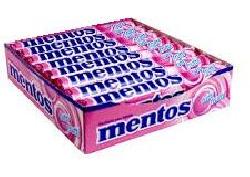 Mini Mentos Morango (C/ 16UN)