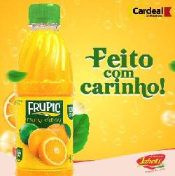 suco frupic frutas citrica